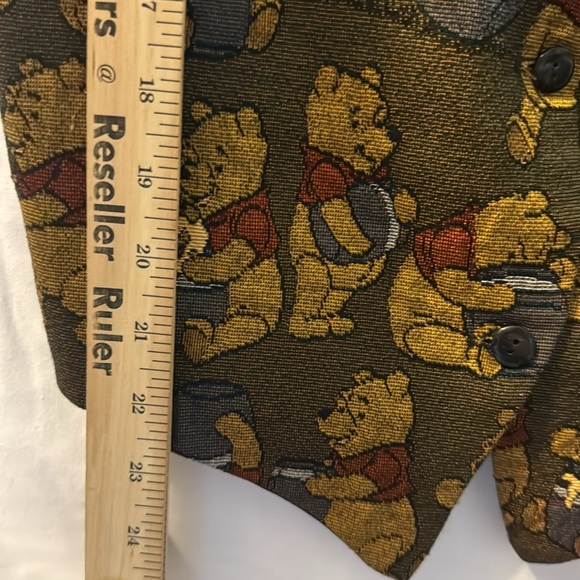 Vtg Winnie The Pooh Embroidered Vest size small - Picture 7 of 10